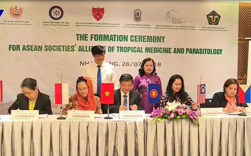 Ký kết thành lập Liên hiệp hội bệnh nhiệt đới và ký sinh trùng khu vực Đông Nam Á
