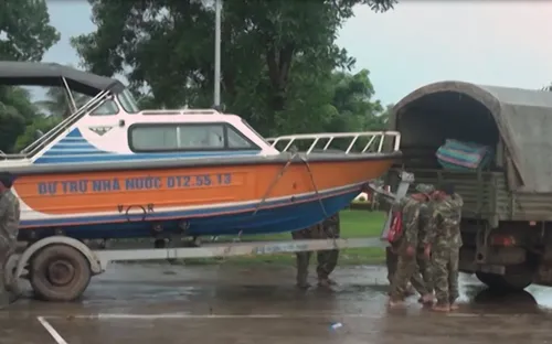 Quân khu 5 lập đoàn công tác giúp Lào khắc phục hậu quả vỡ đập