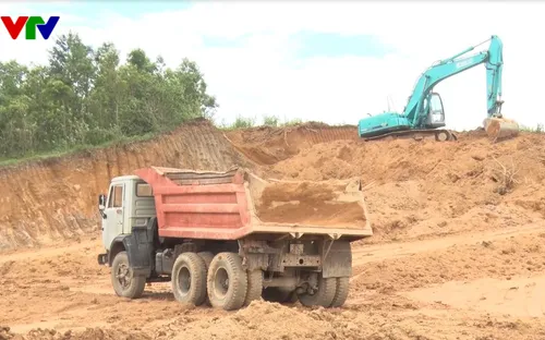 Kon Tum phát hiện doanh nghiệp san lấp mặt bằng trái phép