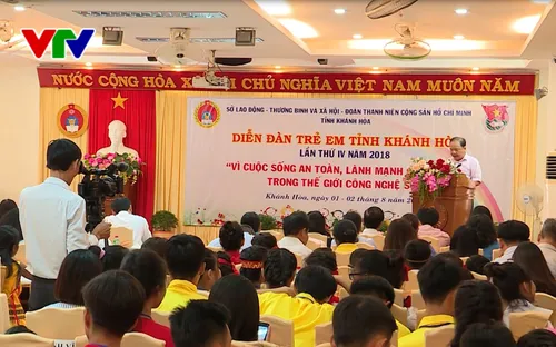 Diễn đàn trẻ em tỉnh Khánh Hòa lần thứ IV năm 2018