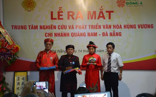 Ra mắt Trung tâm Nghiên cứu và Phát triển Văn hóa Hùng Vương