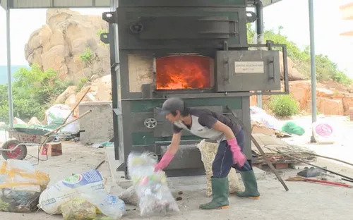 Khánh Hòa: Đảo Bình Ba đã có nhà máy xử lý rác thải