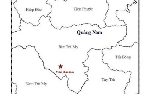 Liên tiếp xảy ra hai trận động đất tại các tỉnh Quảng Nam và Sơn La