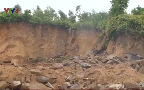 Quảng Nam cấp phép khai thác đất dưới chân đập thủy lợi