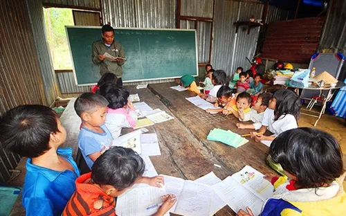 Quảng Nam vẫn còn 218 phòng học tạm