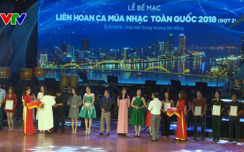 Bế mạc liên hoan ca, múa, nhạc toàn quốc tại Đà Nẵng