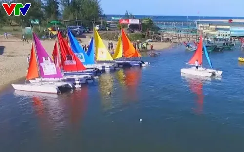 Khai mạc Lễ hội thuyền buồm Quảng Bình 2018