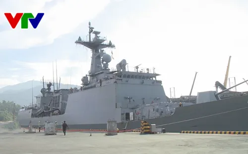 Tàu khu trục Hải quân Hàn Quốc thăm Đà Nẵng