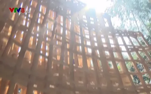 Mành tre đan của người khiếm thị được xuất khẩu