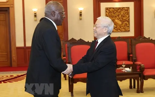 Tổng Bí thư Nguyễn Phú Trọng tiếp đoàn đại biểu Đảng, Nhà nước Cuba