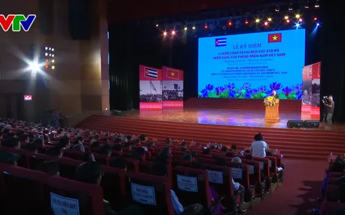 Mít tinh kỷ niệm 45 năm Fidel Castro thăm vùng giải phóng miền Nam