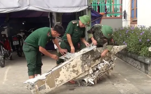 Quảng Bình phát hiện vật thể nghi là máy bay rơi xuống biển