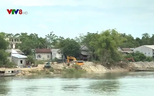 Bất cập trong quản lý các bãi tập kết cát sạn