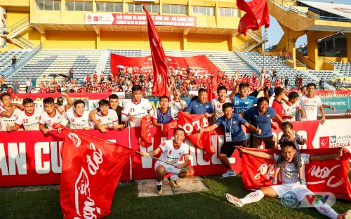 ẢNH: CLB Viettel giành chức vô địch Hạng Nhất Quốc Gia 2018 sớm một vòng đấu