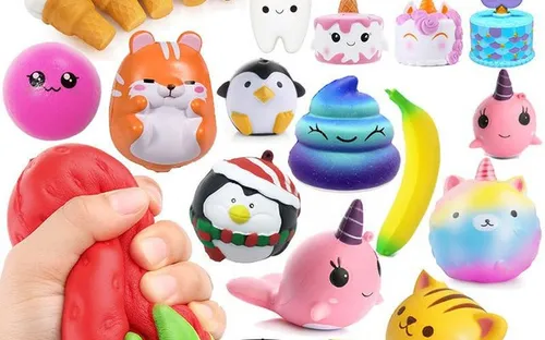 Đan Mạch cấm đồ chơi squishy vì chứa hóa chất gây ung thư