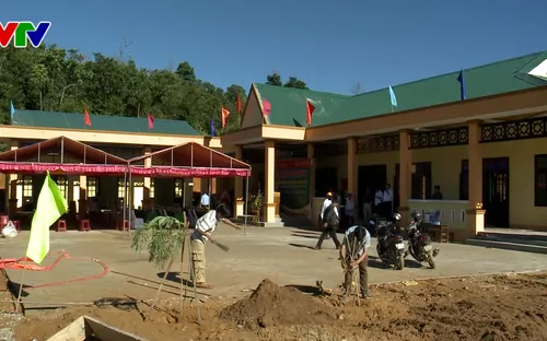 Khánh thành ngôi trường ở làng Khe Chữ, Quảng Nam sau sạt lở