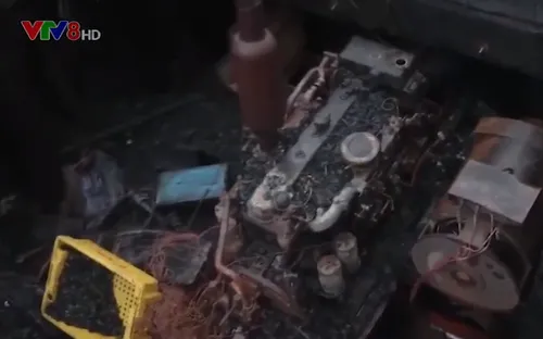 Quảng Ngãi: Liên tiếp cháy tàu cá dịp Tết Dương lịch