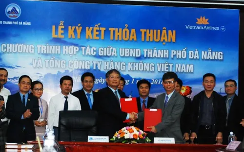 Đà Nẵng và Vietnam Airlines ký kết hợp tác xúc tiến du lịch