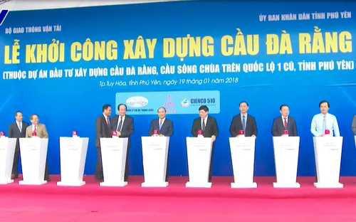 Phú Yên khởi công xây dựng cầu Đà Rằng