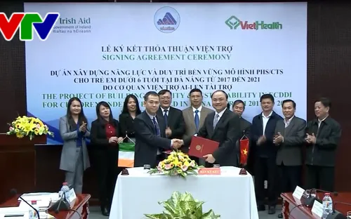 Đà Nẵng ký kết dự án can thiệp sớm cho trẻ khuyết tật