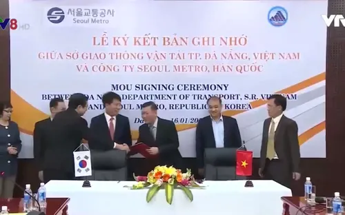 Đà Nẵng và Hàn Quốc ký kết hợp tác phát triển giao thông công cộng