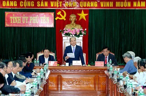 Thủ tướng yêu cầu Phú Yên quyết liệt hơn trong điều hành, chỉ đạo