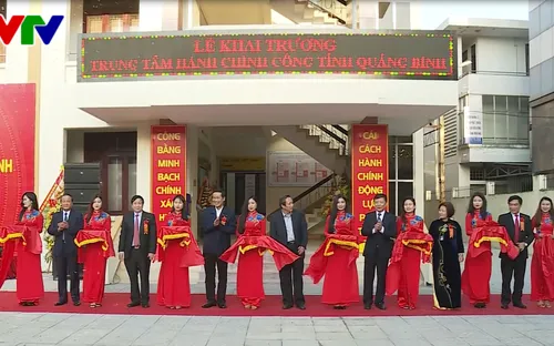 Quảng Bình: Khai trương Trung tâm Hành chính công