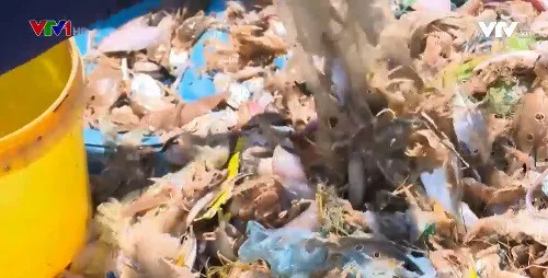 Ngăn rác thải nhựa đổ ra biển