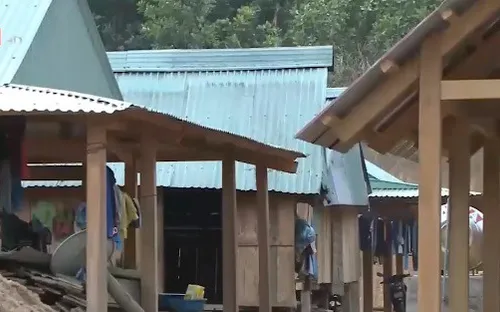 Người dân làng tái định cư không có gỗ để hoàn thiện nhà ở