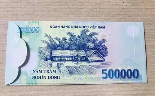 Sử dụng bao lì xì có in hình tiền Việt Nam có thể bị phạt đến 80 triệu đồng