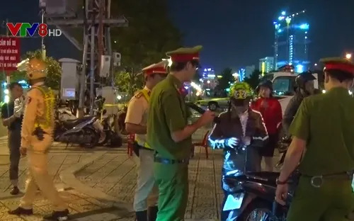 50% người và phương tiện "911 Đà Nẵng" kiểm tra có vi phạm