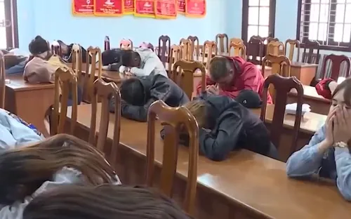 Đắk Nông: Bắt quả tang gần 30 thanh niên sử dụng trái phép chất ma tuý