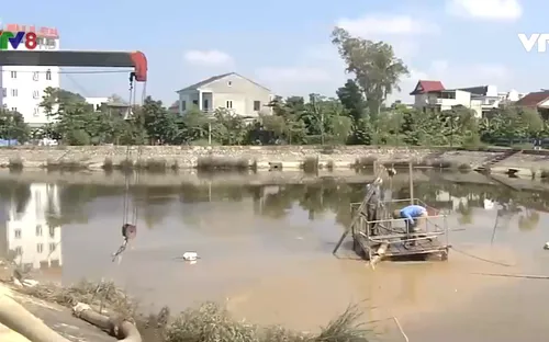 Nghệ An: Làm rõ phản ánh nhà máy nước xả bùn thải ra hồ điều hòa