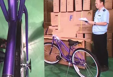 Phát hiện lô xe đạp giả xuất xứ Việt Nam