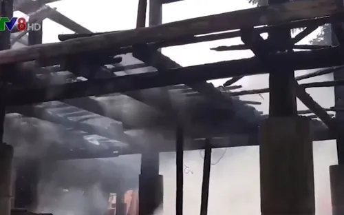 Quảng Ngãi: Gia tăng cháy nhà do bất cẩn trong lúc nấu ăn