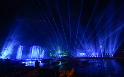 “Lễ hội ánh sáng thác Bản Giốc 2019” – Nơi thần thoại biến hóa thành không gian nghệ thuật