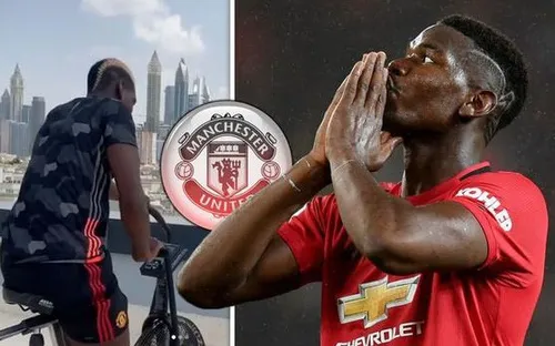 Paul Pogba nỗ lực tập luyện phục hồi chấn thương