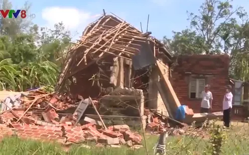 Mất nhà sau bão - Cần sự sẻ chia