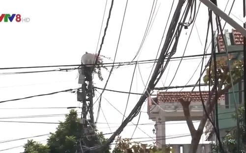 Điện lực Quảng Nam xử điểm đen cáp thông tin