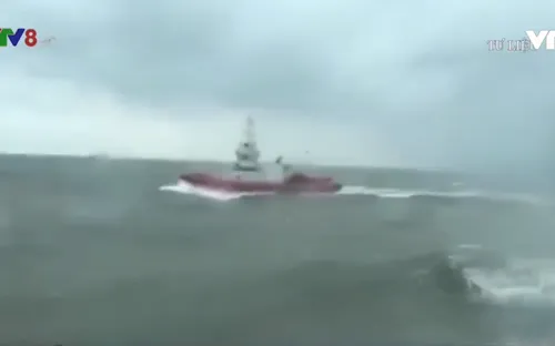 Thi thể thuyền viên tàu Thành Công 999 mất tích được tìm thấy trên biển Quảng Bình