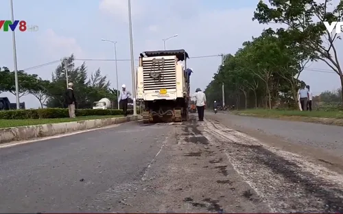 Đà Nẵng nhanh chóng sửa chữa đường sống trâu gây mất an toàn giao thông