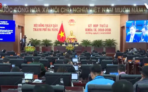 Khai mạc kỳ họp thứ 12 Hội đồng nhân dân TP Đà Nẵng khóa IX