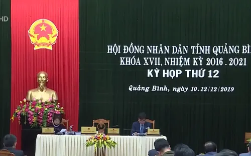 Khai mạc kỳ họp Hội đồng nhân dân tỉnh Quảng Bình