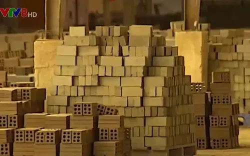 Trôi nổi nguồn vật liệu sản xuất gạch