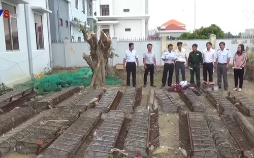 Khánh Hòa tiêu hủy tang vật khai thác thủy sản trái phép
