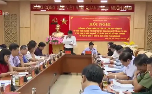 Ban chỉ đạo Trung ương làm việc tại Quảng Ngãi