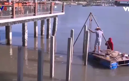 Nhiều vi phạm về xây dựng trên đầm Lập An