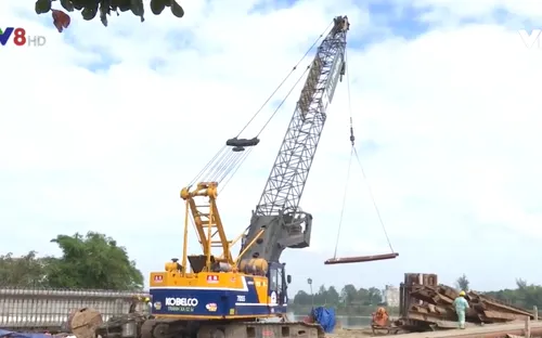 Quảng Nam đẩy nhanh tiến độ xây dựng cầu Hà Tân