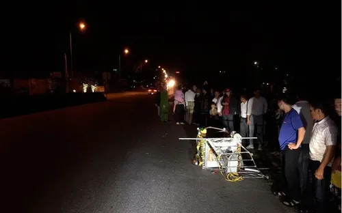 Đình chỉ thiếu tá lái xe gây tai nạn chết người