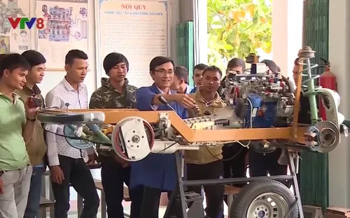 Bộ đội xuất ngũ được hỗ trợ học nghề